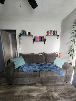 Comfortable Grey Couch