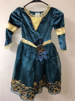 Disney Princess Brave Dress Costume size 4 t