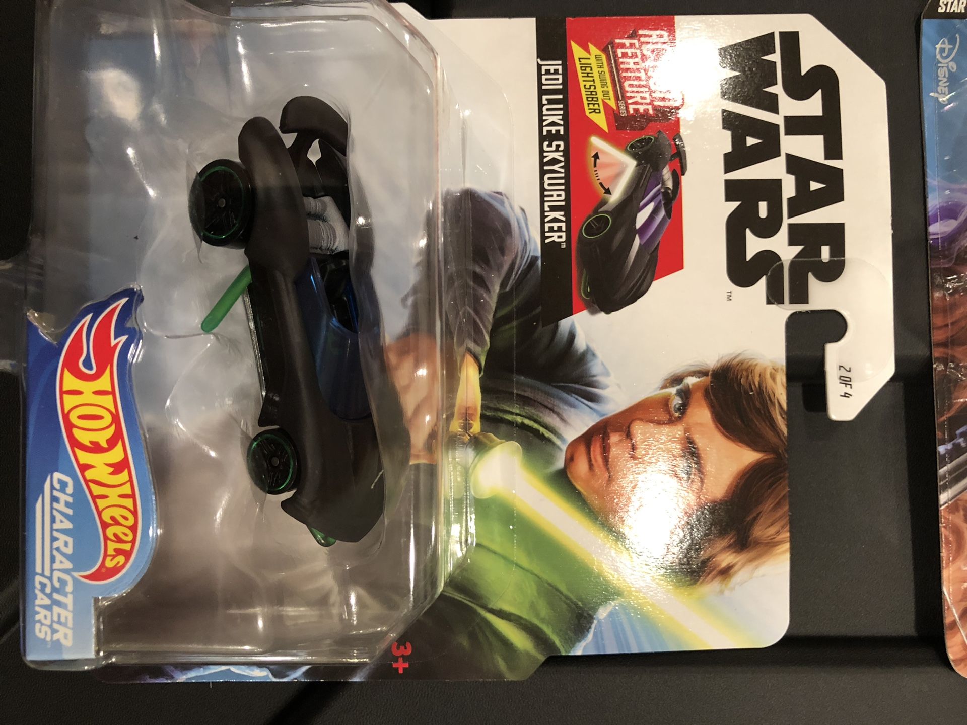 Hot Wheels Star Wars Action Feature Character Cars