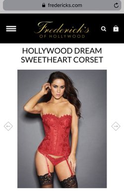 Fredericks of Hollywood corset!!!