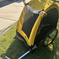 Burley Bike Trailer Like New 