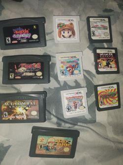 GBA,DS & 3DS games