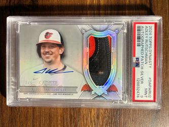 SSP /5 2024 Topps Dynasty Adley Rutschman Auto Patch /5 PSA 9