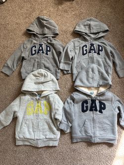 Gap Kids Zip-Up Hoodies Lot of 4