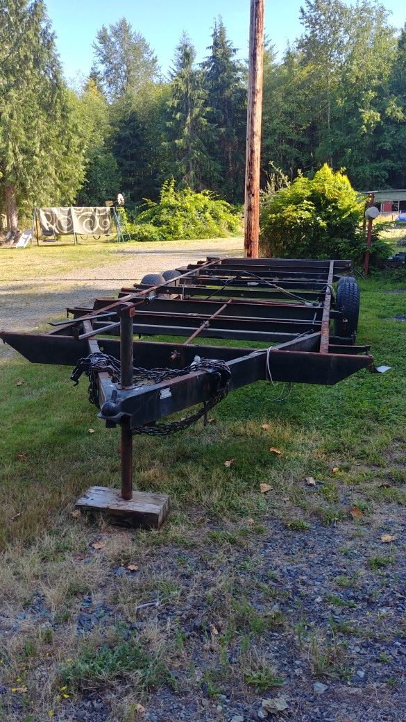 23 ft. Heavy duty tandem axle travel trailer frame. for Sale in