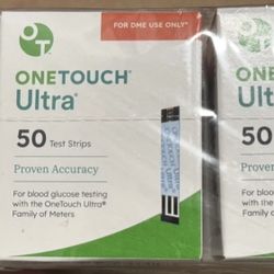 One Touch Ultra Test Strips 