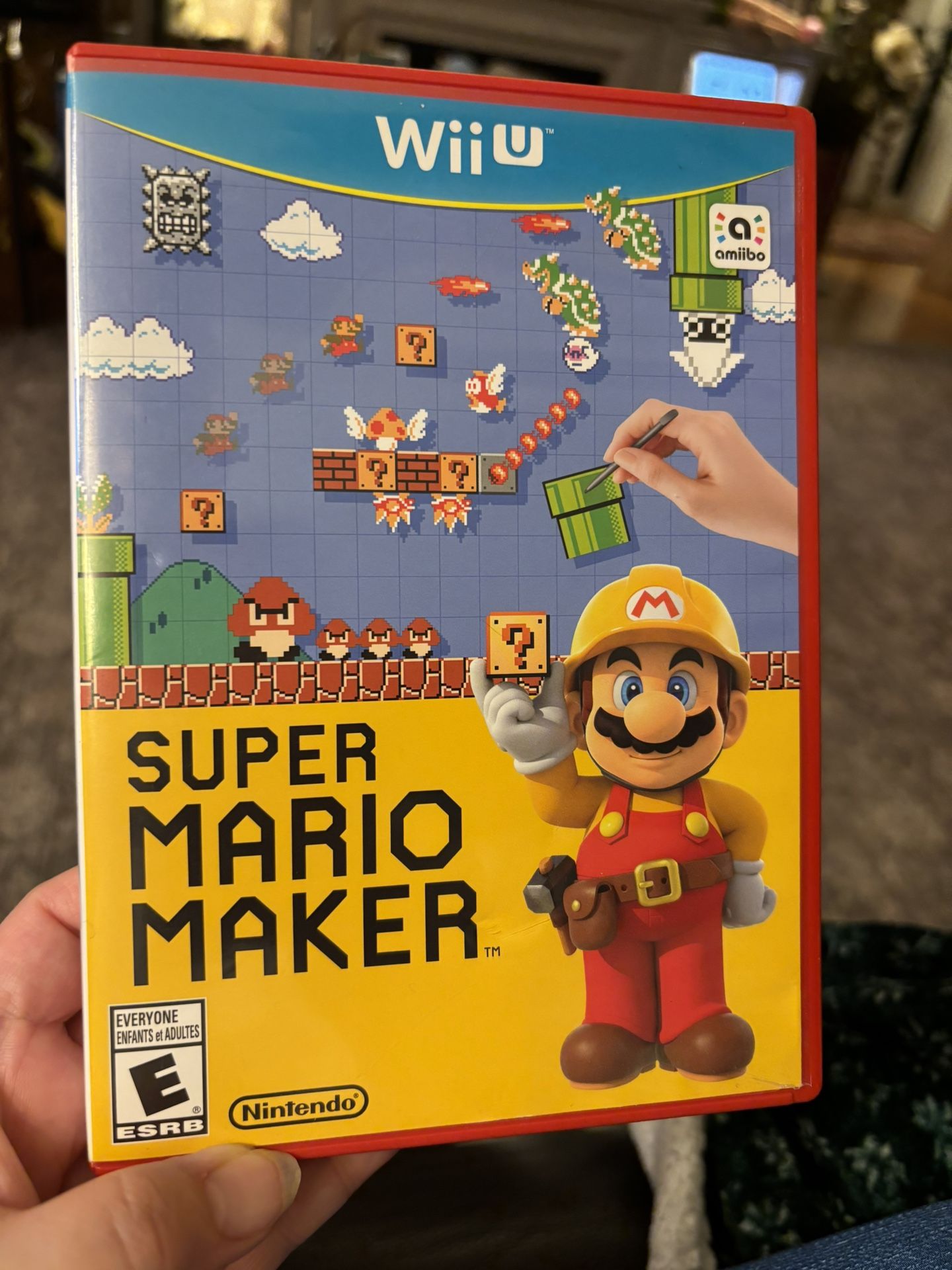 Nintendo Wii Use Super Mario Maker Complete With Manual Disc And Case Rated E For Everyone