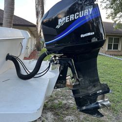 2001 Mercury Optimax 225hp, 25” shaft