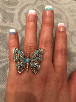 Beautiful butterfly ring