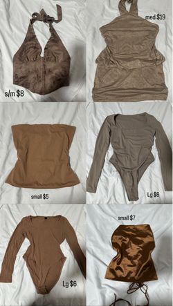 Women’s closet clean out