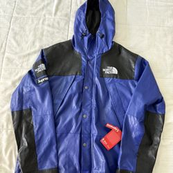 Supreme The North Face Leather Mountain Parka XL FW18 
