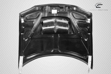 Blemished 1993-1997 Chevrolet Camaro Carbon Creations ZL1 Look Hood - 1 Piece