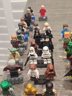 Authentic Lego Mini Figures Lot $350