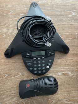 Polycom soundstation 2 conference phone expandable with display