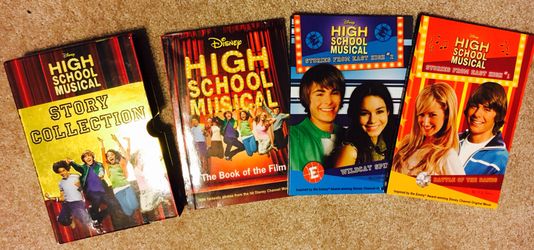 High School Musical books, set of 4