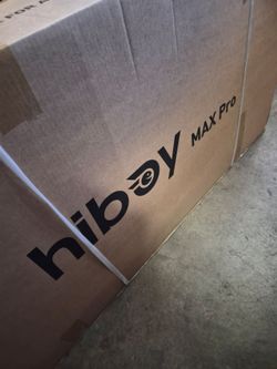 HiBoy - MAX Pro Electric Scooter 650W Peak Motor, 22 MPH, 46.6 Miles Long Range, Foldable Electric Scooter Display - Black