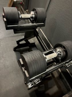 Snode AD80 Adjustable Dumbbells 10-80lb + Stand