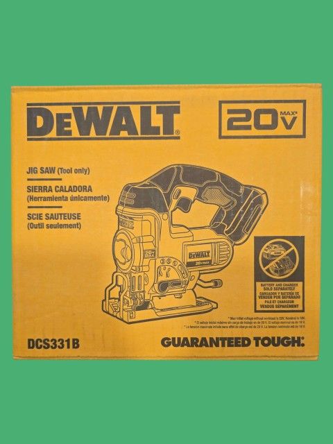 Dewalt 20v Jig Saw (Tool Only) 