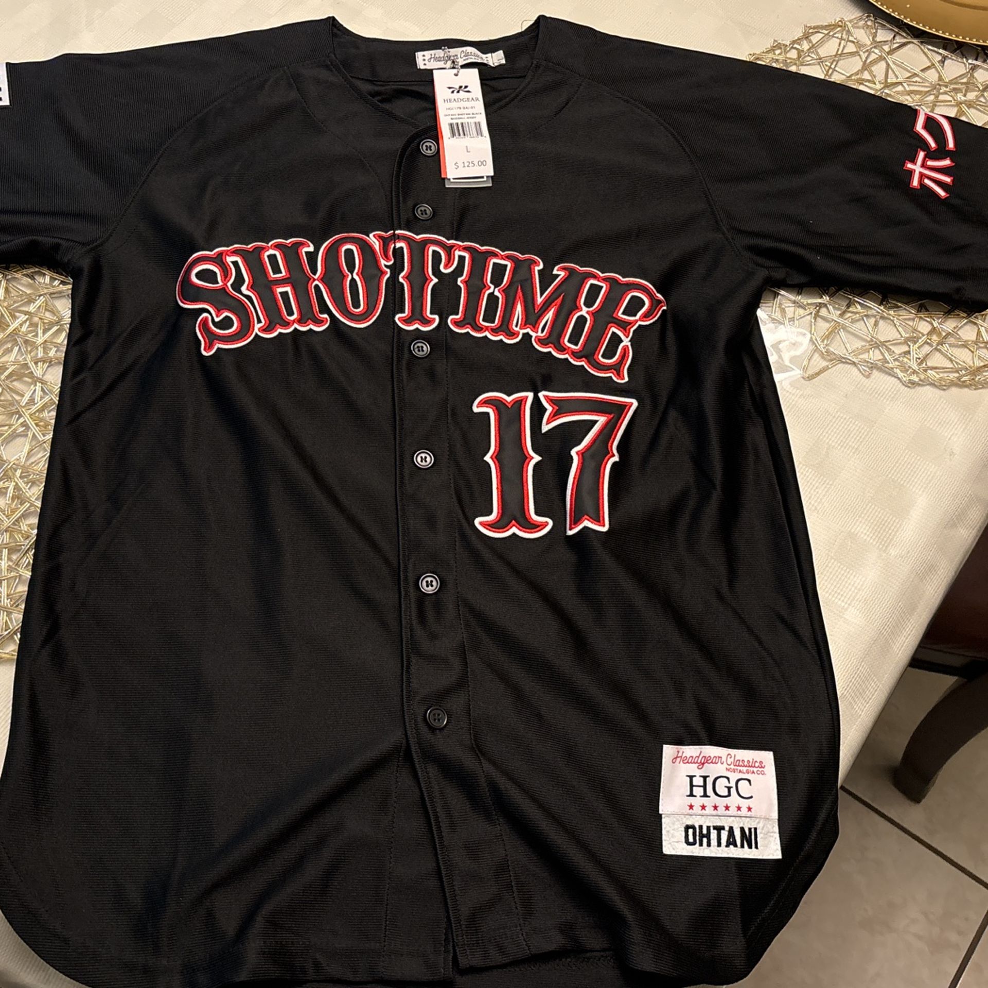 (New) Shohei Ohtani Japanese SHOTIME Jersey