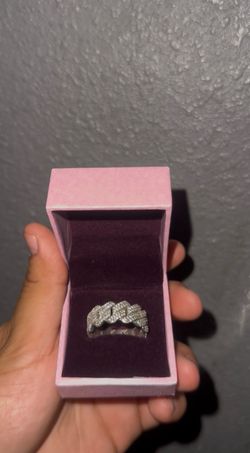 Moissanite ring