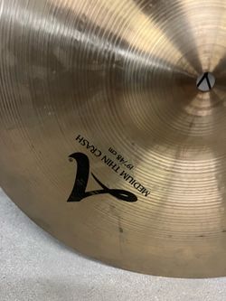 19" Zildjian A Medium Thin Crash - Traditional