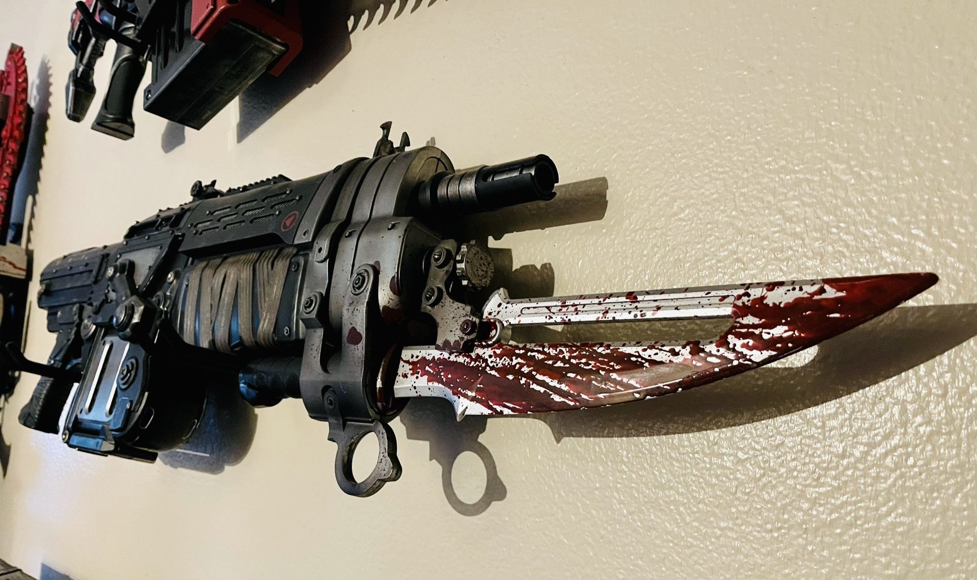 NECA - Gears Of War 3 - Retro Lancer Replica - Over 3’ Long