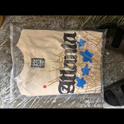 beige atlanta spider shirts all sizes
