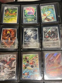 Pokemon cards whole binder trade for psa10