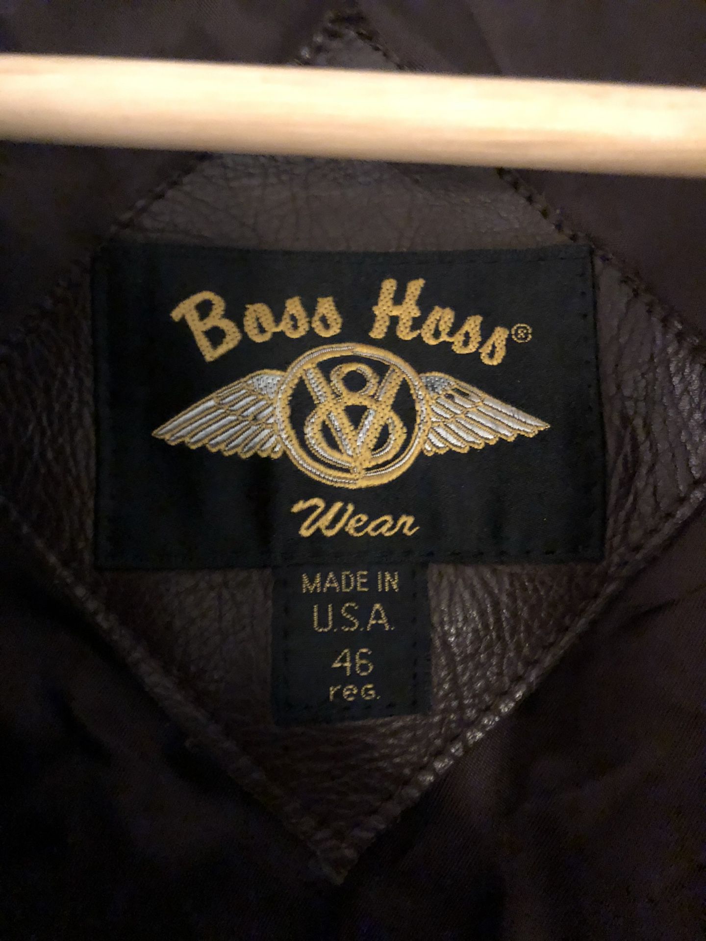 Boss Hoss Leather motorcycle jacket