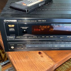 Vintage 80’s Pioneer Receiver Stereo Unit - Made In Japan