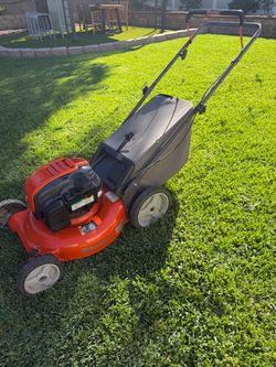 Husqvarna Gas Push Lawn Mower with Bag
