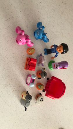 Blue's Clues Figures and Accessories Set