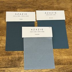 Free. Azazie Fabric Samples 