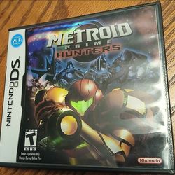Nintendo DS Game: Metroid Prime Hunters