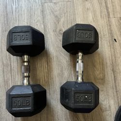 50lb Dumbbells 