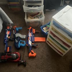 Nerf Guns And Legos