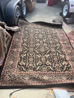 Old antique carpet