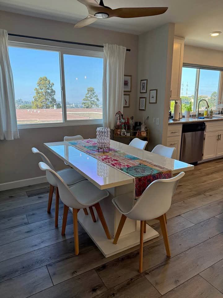 White Dining Chairs!