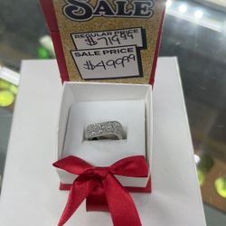 Lds Ring 1.00cwt 14 Kwg 3.44 Dwt