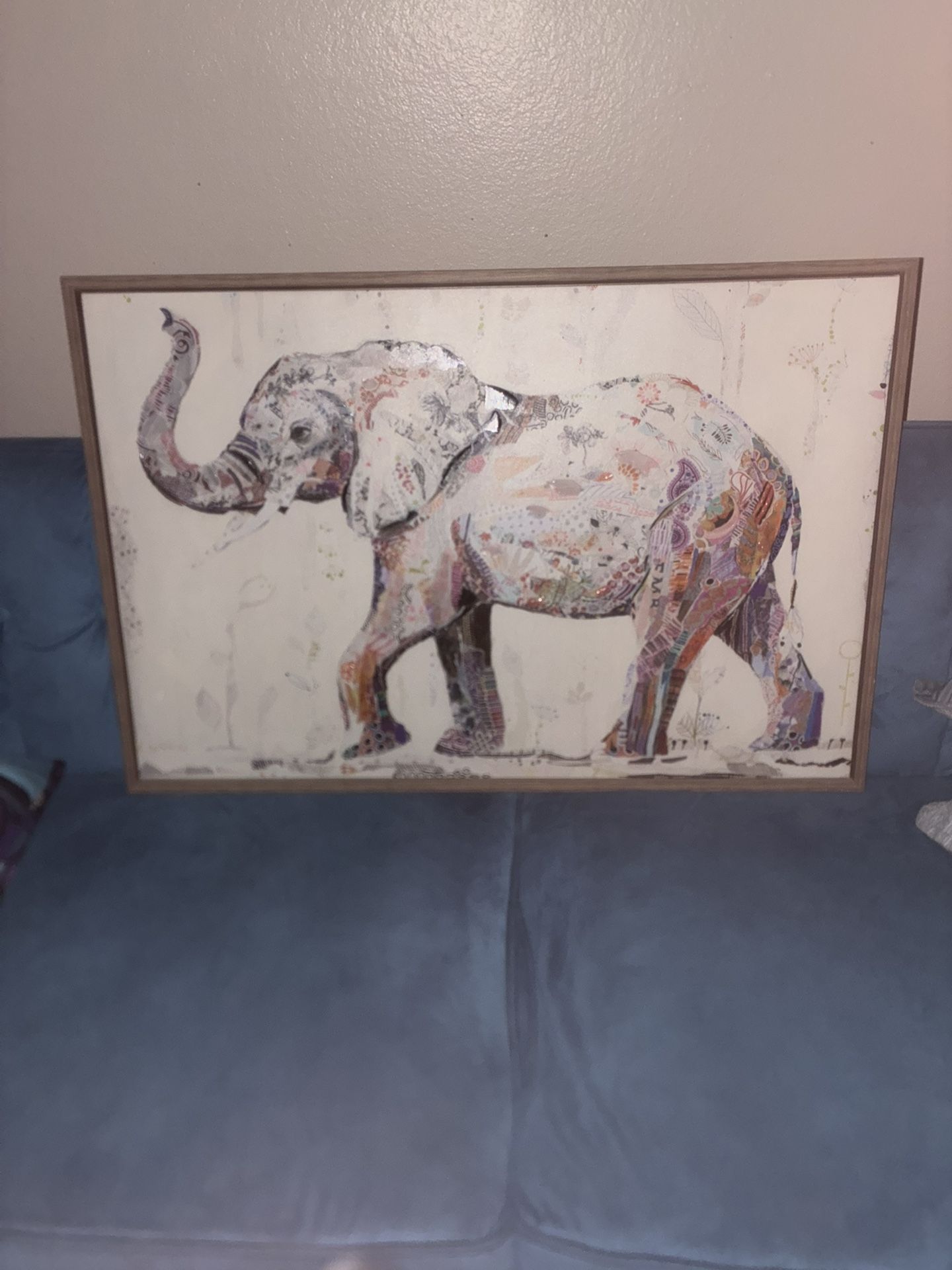 Elephant Oil Painting