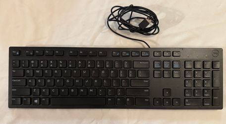 Wired Mouse + Keyboard  DELL Black
