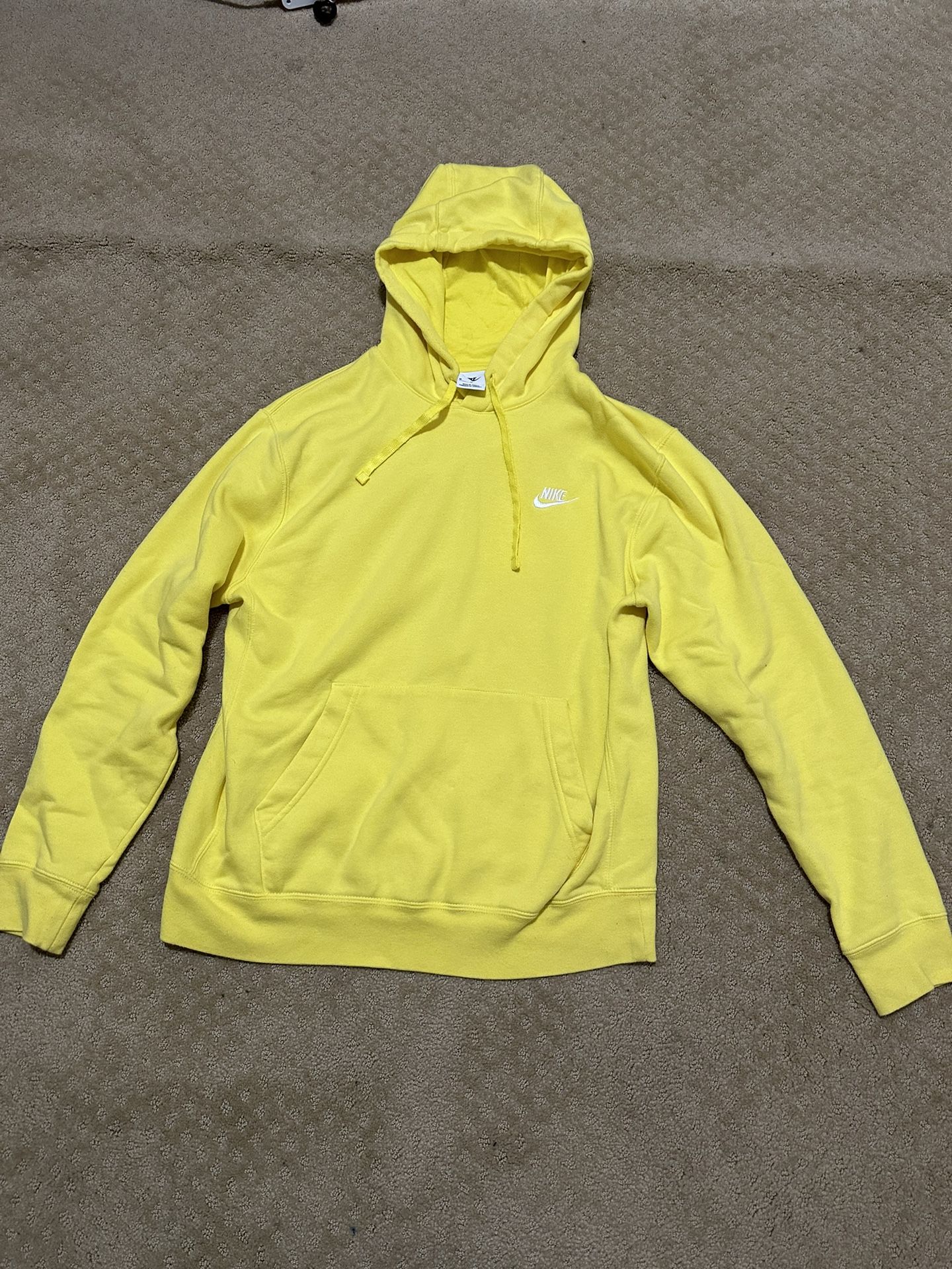 Yellow Nike Hoodie