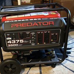 New Predator 4375 /3500 Generator with wheel kit free