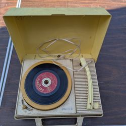 Old Zenith Record Player