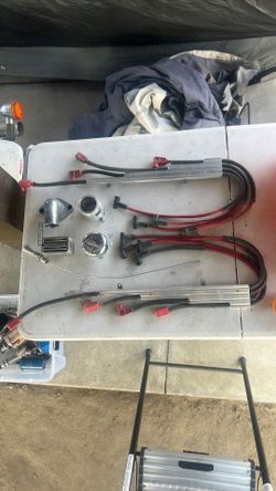 Chevrolet small block billet and chrome engine parts