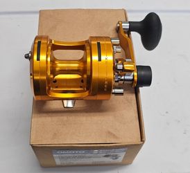 New ! OMOTO S12 - II 2 Speed Conventional Fishing Reel
