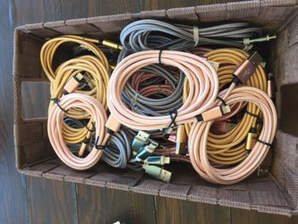 iPhone and android chargers brand new