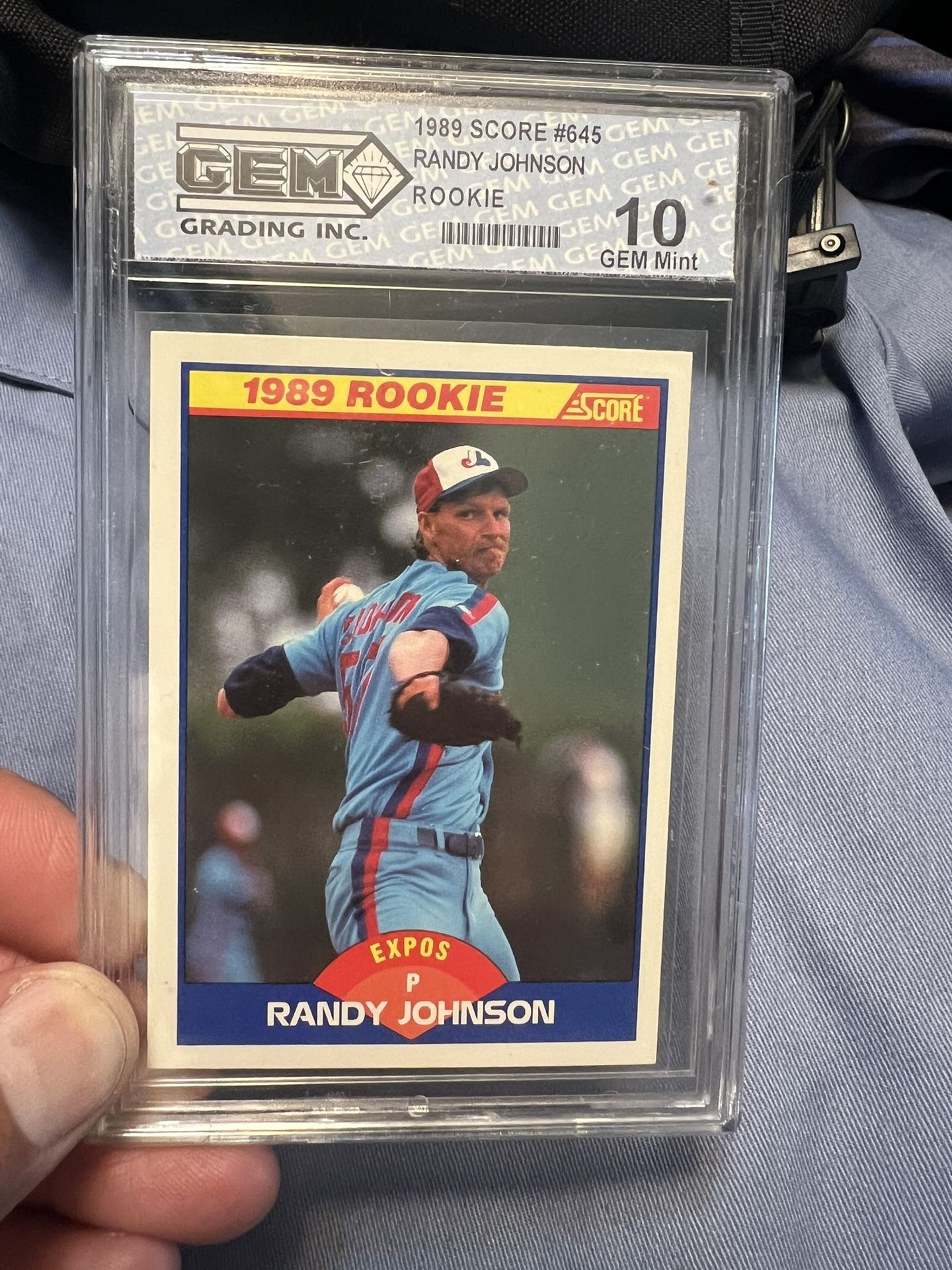 Randy Johnson Rookie Card