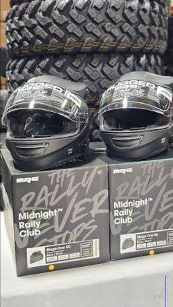 New 2x Rugged Radio MRC Air Pumper Helmets With Radio Connections  by Rugged Radio