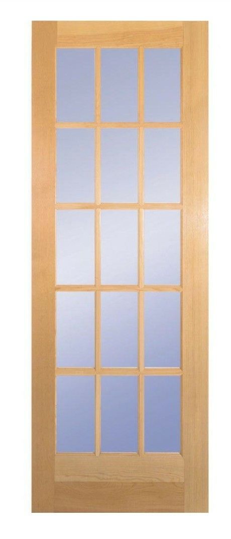 28" x 80" Pine French Doors Brand New